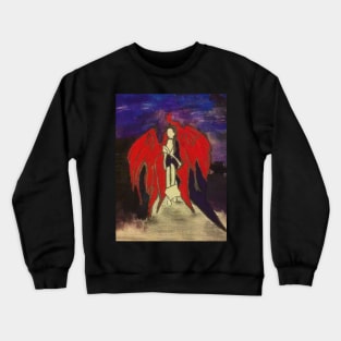 Angel without a face Crewneck Sweatshirt